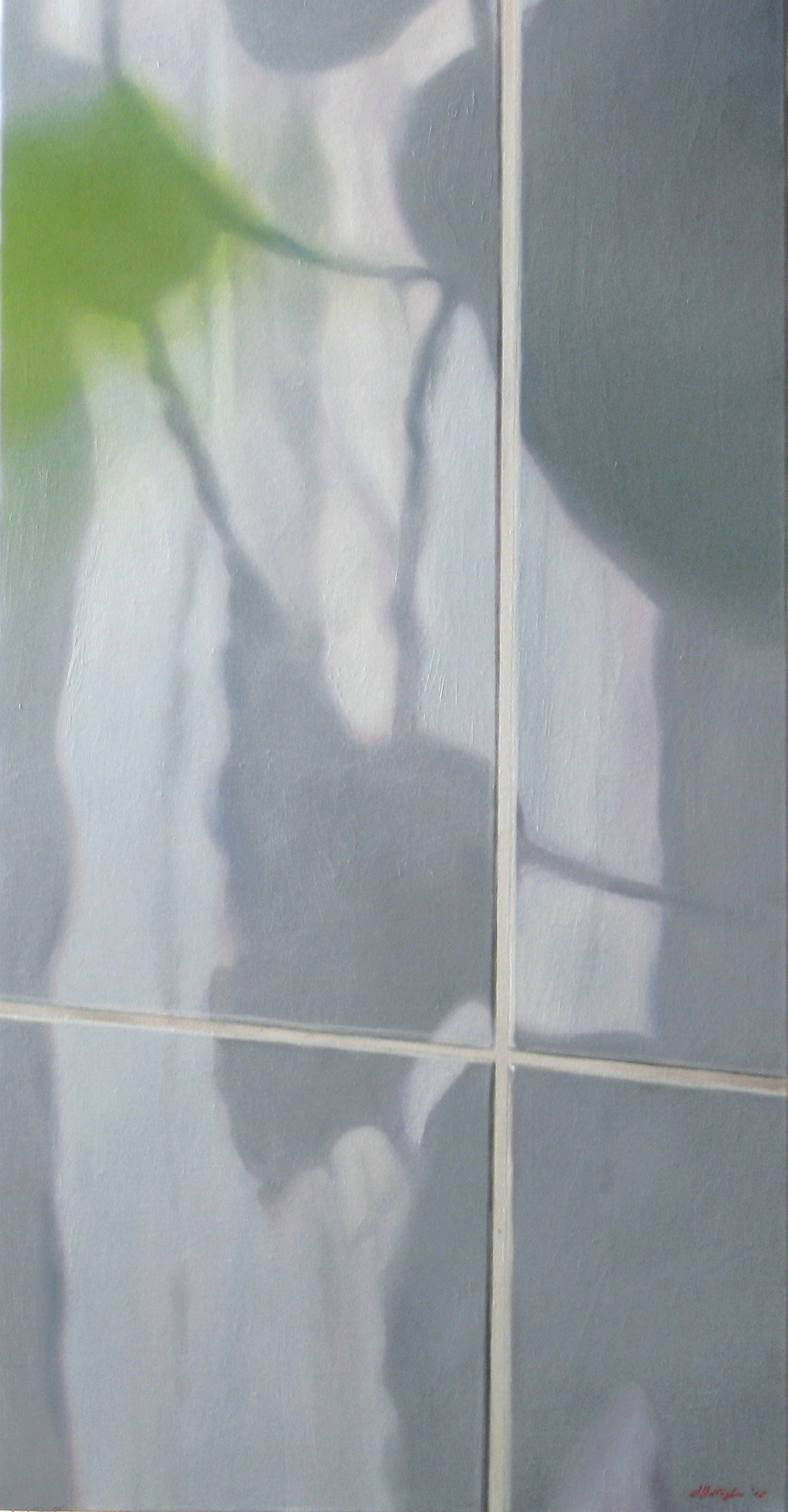 
'Natura morta' 
(2008), 
olio su tela, 
100x50 cm
